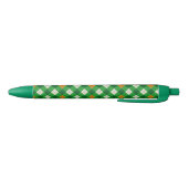 St. Patricks Day Irischer argyle in Irish Farben Kugelschreiber (Unterseite)