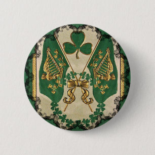 St. Patrick's Day Irischer Button