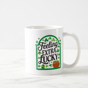 St Patricks Day Irischer Shamrock-Scherz Irland Kaffeetasse