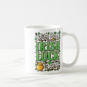 St Patricks Day Irischer Shamrock-Scherz Irland Kaffeetasse