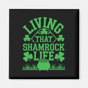 St Patricks Day Irischer Shamrock Shenanigan Irlan Magnet