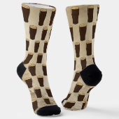 St Patricks Day Irischer Stout Biertrinker Socken (Gewinkelt)