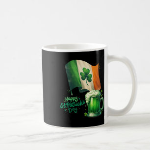 St. Patrick's Day Irisches Bier Irland-Flagge Männ Kaffeetasse