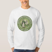 St. Patrick's Day Irisches Katholisches T-Shirt (Vorderseite)