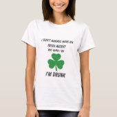 St. Patrick's Day Irish Accent Funny T-Shirt (Vorderseite)