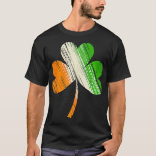 St Patricks Day Irish American Flag Saint Pride US T-Shirt