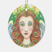 St. Patrick's Day IRISH ANGEL CHRISTMAS ORNAMENT (Links)