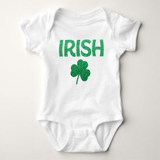 St Patricks Day Irish Baby Bodysuits (Vorderseite)