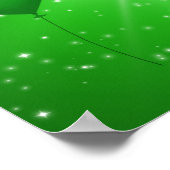 St. Patrick's Day Irish Balloons - Poster Print (Ecke)