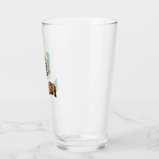 St Patricks Day Irish Beer Funny Pint Glas (Links)