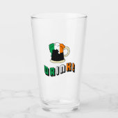 St Patricks Day Irish Beer Funny Pint Glas (Vorderseite)