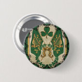 St. Patrick's Day Irish Button (Vorne & Hinten)