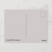 St. Patrick's Day Irish Cat Postcard Postkarte (Rückseite)