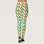 St Patrick's Day IRISH Christlich RUN IHRE EIGENE  Leggings (Rückseite)