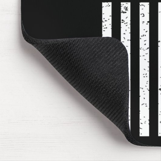 St Patricks Day Irish Clover American Flag Mousepad (Ecke)