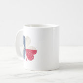 St. Patricks Day Irish Clover Texas Texan Kaffeetasse (Vorderseite Links)