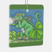 ST. PATRICK'S DAY IRISH DRAGON ORNAMENT Square (Rechts)
