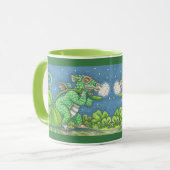 ST. PATRICK'S DAY IRISH DRAGON-TASSE anpassen Tasse (Vorderseite Links)