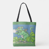 ST. PATRICK'S DAY IRISH DRAGON TOTE BAG TASCHE (Rückseite)