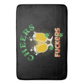 St Patricks Day Irish Drinkin Badematte (Vorderseite Vertikal)