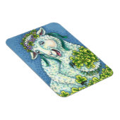 ST. PATRICK'S DAY IRISH EWE, SHEEP & KLEEBLATTS MAGNET (Rechte Seite)