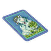 ST. PATRICK'S DAY IRISH EWE, SHEEP & KLEEBLATTS MAGNET (Rechte Seite)