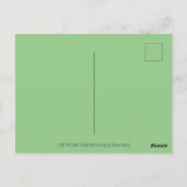 ST. PATRICK'S DAY IRISH EWE, SHEEP & KLEEBLATTS POSTKARTE (Rückseite)