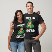 St Patricks Day Irish Exit St Patricks T-Shirt (Unisex)