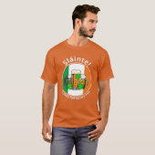 ST PATRICKS DAY Irish Flag Beer Unisex T-Shirt (Vorne ganz)