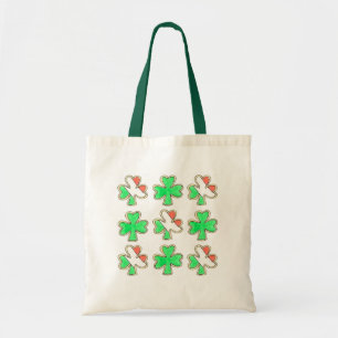 St. Patrick's Day Irish Flag Kleeblatt Cookie Tasc Tragetasche