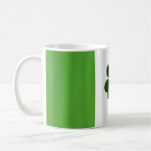 St. Patrick's Day Irish Flag Kleeblatt Irland Kaffeetasse (Links)