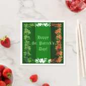St. Patrick's Day Irish Flag Kleeblatt Napkins Serviette (Beispiel)
