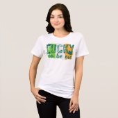 St. Patrick's Day Irish Flag T - Shirt (Vorderseite voll)