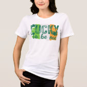 St. Patrick's Day Irish Flag T - Shirt (Vorderseite)