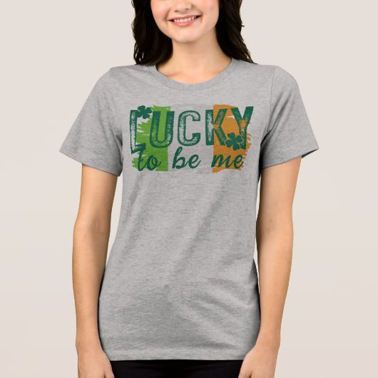 St. Patrick's Day Irish Flag T - Shirt (Vorderseite)