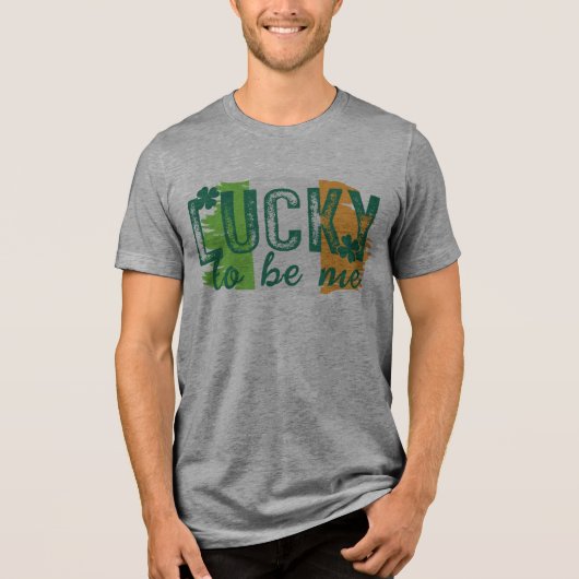 St. Patrick's Day Irish Flag T - Shirt (Vorderseite)