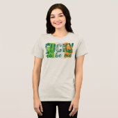 St. Patrick's Day Irish Flag T - Shirt (Vorderseite voll)