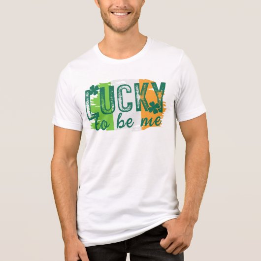 St. Patrick's Day Irish Flag T - Shirt (Vorderseite)