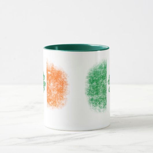 St. Patrick's Day Irish Flag Tasse (Zentrum)