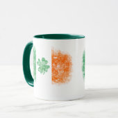 St. Patrick's Day Irish Flag Tasse (Vorderseite Links)
