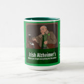 St Patrick's Day Irish Gangster Personalisiertes G Tasse (Zentrum)
