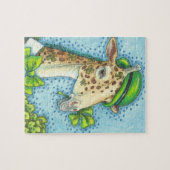 St. Patrick's Day IRISH GIRAFFE & KLEEBLATTS PUZZL Puzzle (Horizontal)