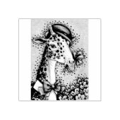 ST. PATRICK'S DAY IRISH GIRAFFE RUBBER BRIEFMARKE GUMMISTEMPEL (Prägung)