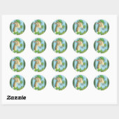 ST. PATRICK'S DAY IRISH GIRAFFE STICKERS *Blatt (Blatt)