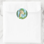 ST. PATRICK'S DAY IRISH GIRAFFE STICKERS *Blatt (Tasche)