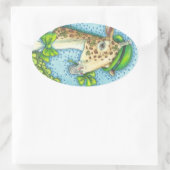 ST. PATRICK'S DAY IRISH GIRAFFE STICKERS *Blatt (Tasche)