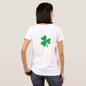 St Patricks Day Irish Girl T-Shirt (Schwarz voll)