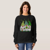 St Patricks Day Irish Gnomes Leprechauns Funky St Sweatshirt (Vorne ganz)