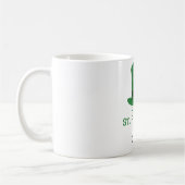 St. Patrick's Day Irish Green Hut Glück Kleeblatt Kaffeetasse (Links)