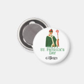 St. Patrick's Day Irish Green Hut Glück Kleeblatt Magnet (Vorderseite/Rückseite)